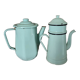 Cafetières émaillées vintage