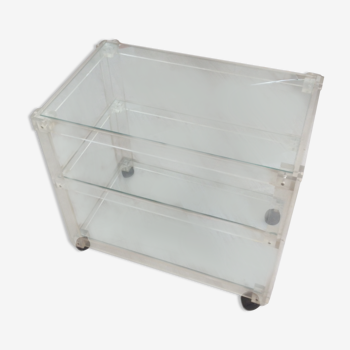 Table basse plexi