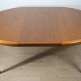 VV Mobler Spottrup Scandinavian extendable teak table, 1960