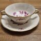 Tea cups, Limoges porcelain breakfast by Bernardaud.