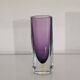 Vase scandinave sommerso violet 1960