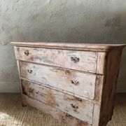 Antique patinated chest of drawers