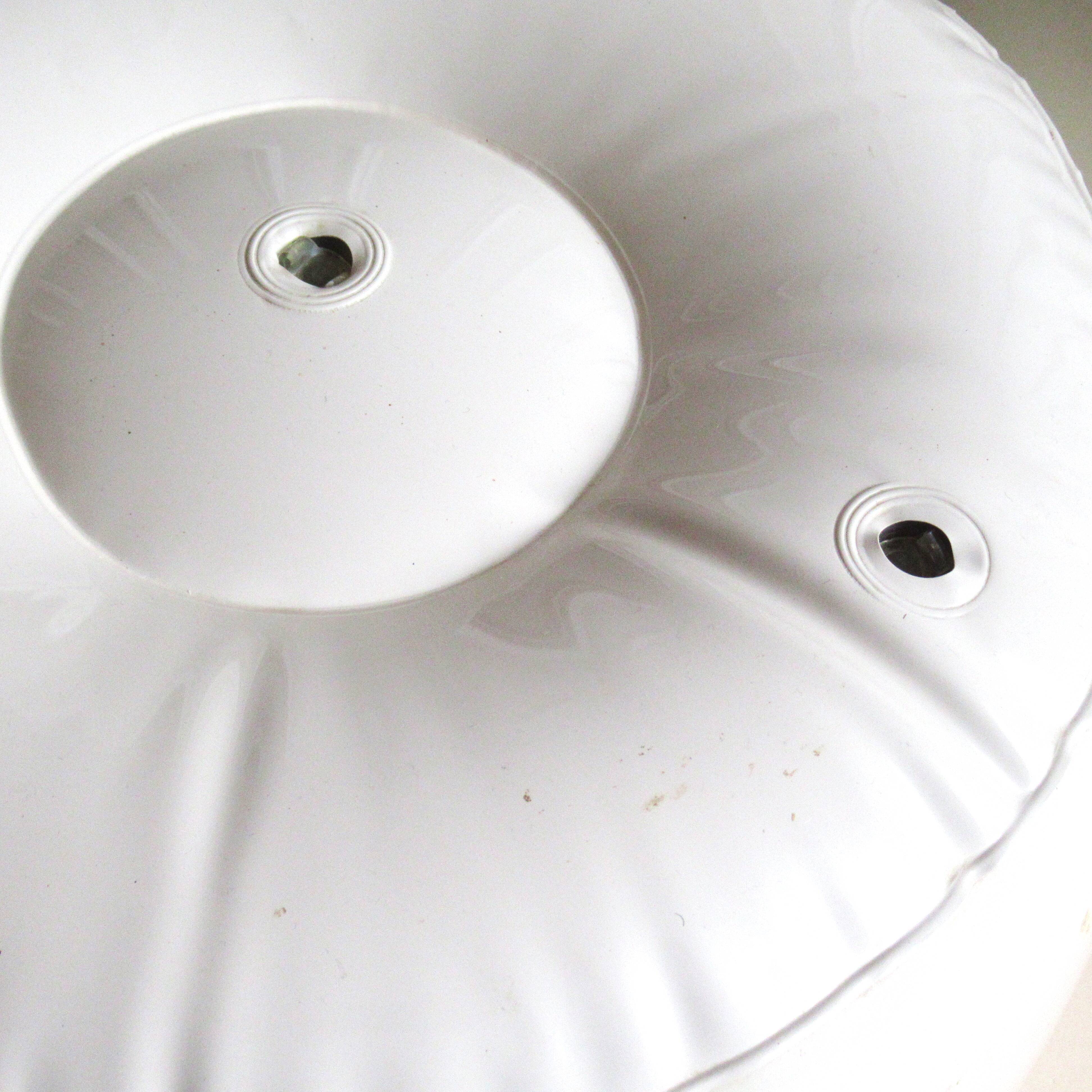 Paire de poufs gonflables années 70