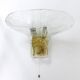 J.T. Kalmar enormous petal wall light in brass and blown glass, mid-century, Austria, 1970s