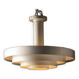 70s metal ceiling light