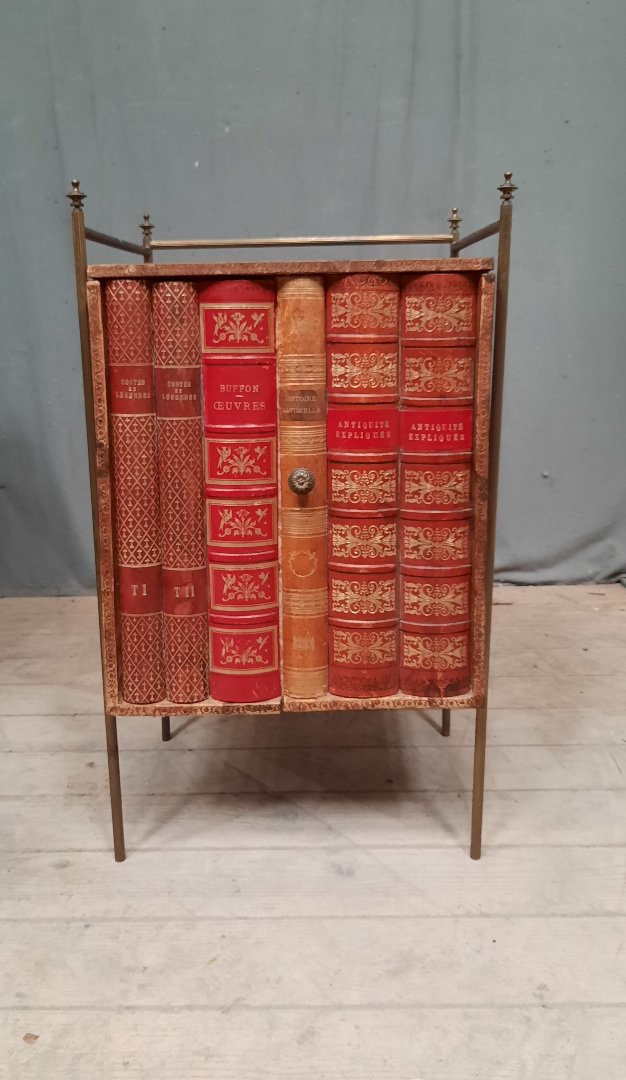 Leather bedside furniture