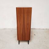 Semi-open, two-door cabinet, 1960