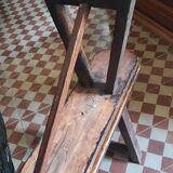 Farmhouse table and benches