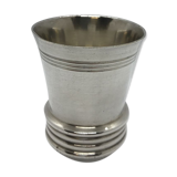 Silver metal cup