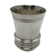 Silver metal cup