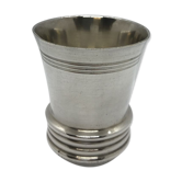 Silver metal cup