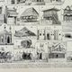 Old engraving 1898, Old dwelling 2, architecture • Original and vintage lithograph