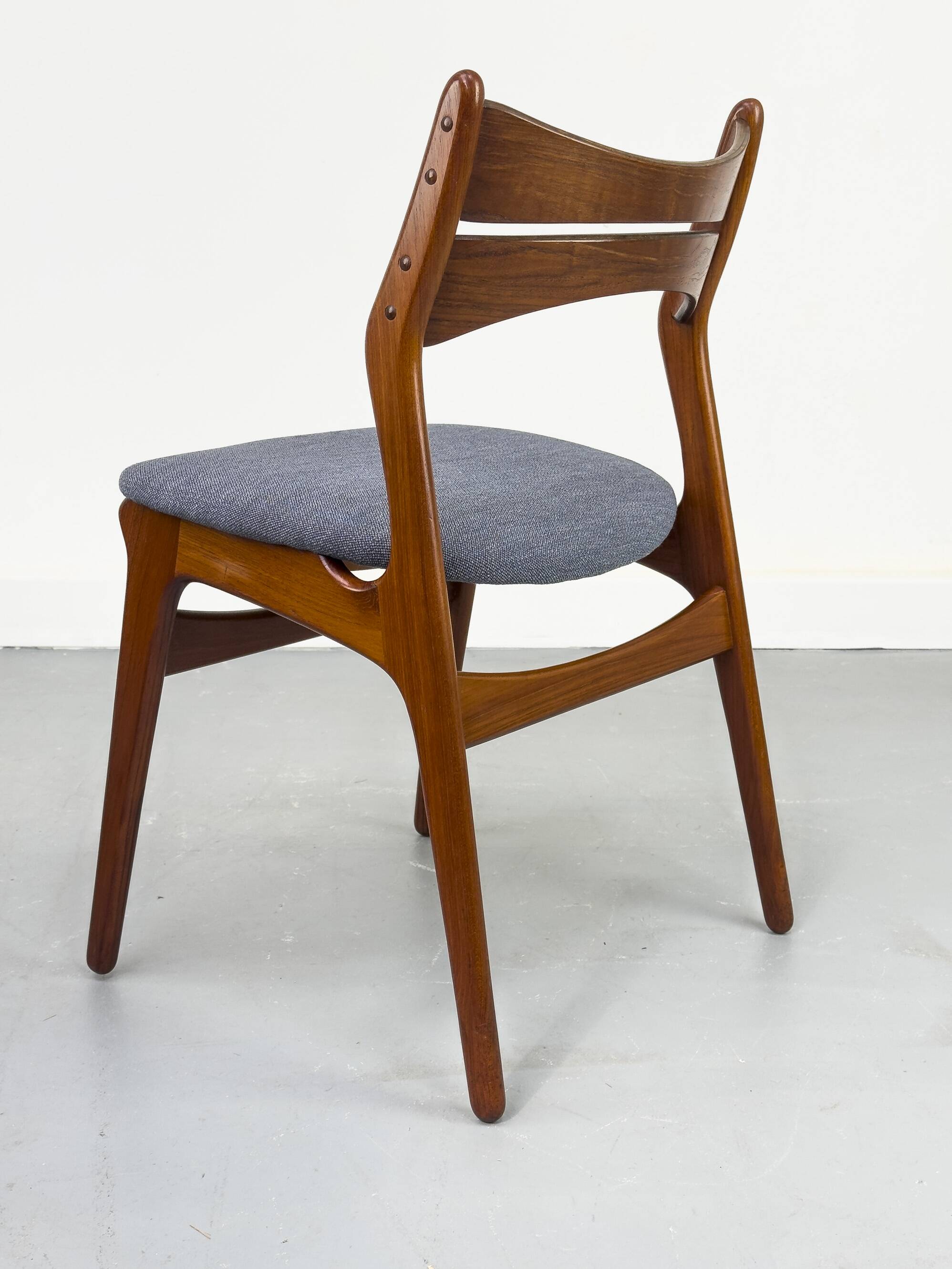 6 Danish Teak Dining Chairs by Erik Buch for Chr. Christensens, 1960s