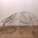 Paire de fauteuils chrome vintage de Gastone Rinaldi 1970
