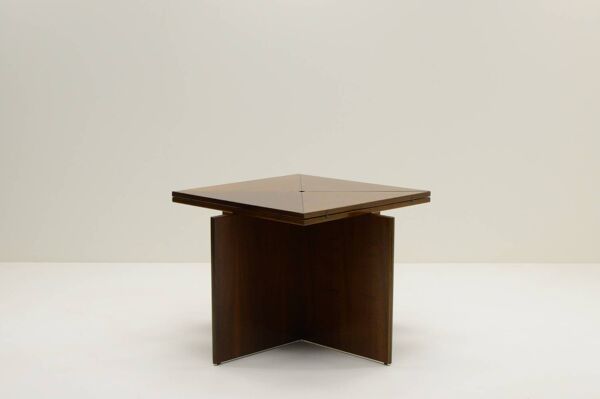 Table à manger Envelope par Vittorio Introini pour Sormani, Italie des années 1960.