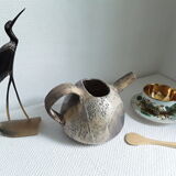 Pitcher or teapot in raku