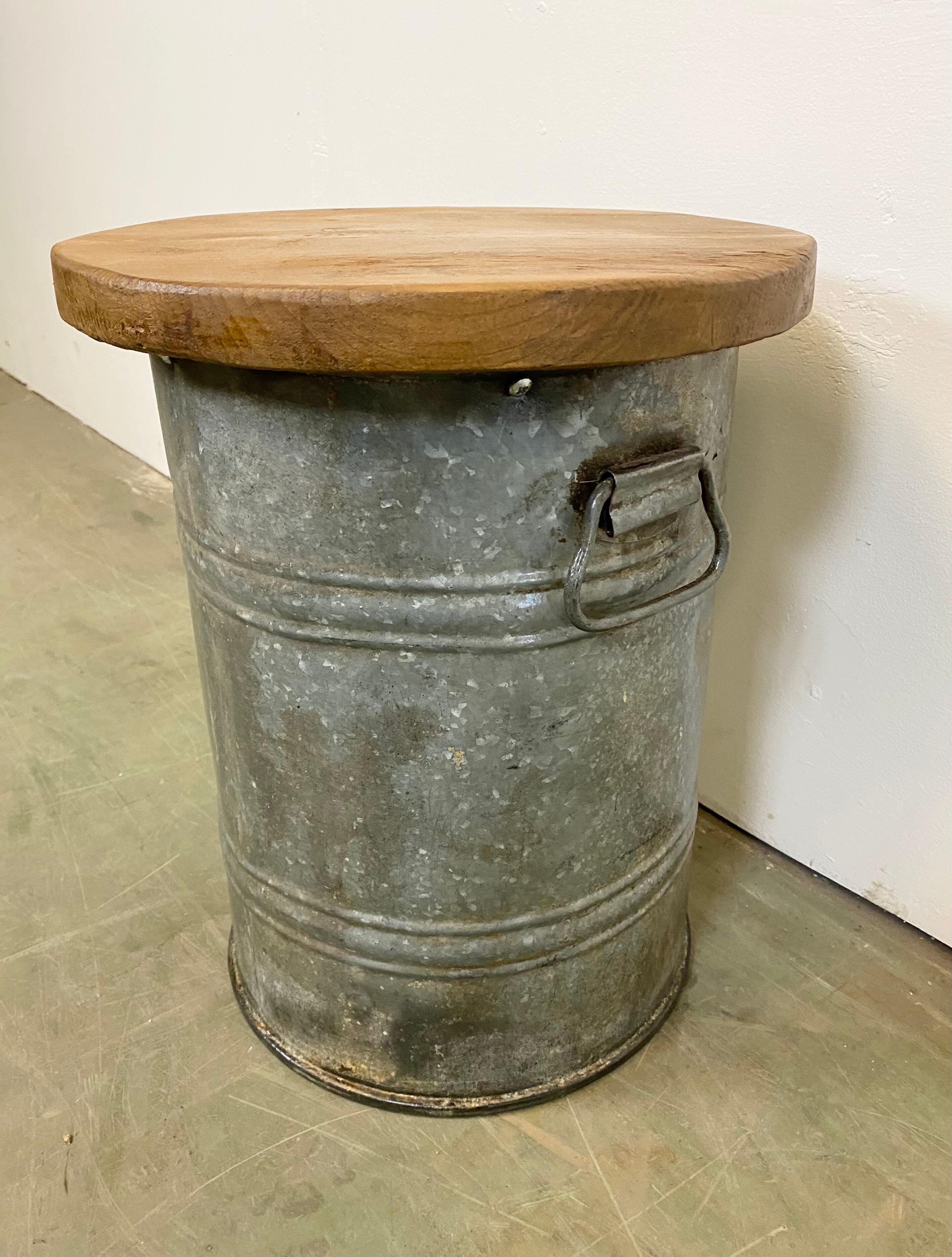 Vintage industrial stool, 1960s