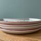 4 vintage half-moon cups in Lunéville earthenware