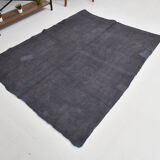 Patchy handmade hemp rug, 164x204cm