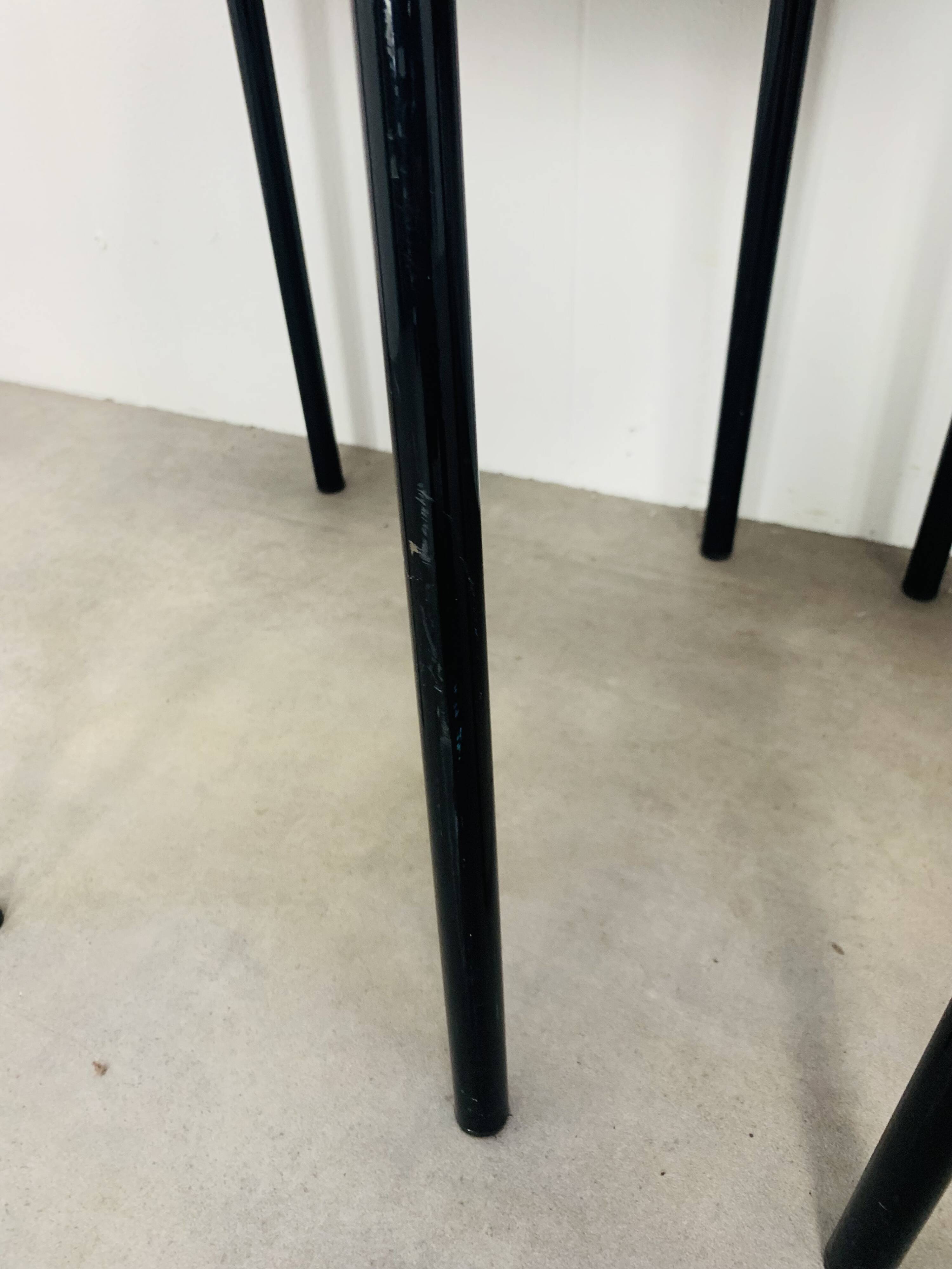 6 chairs by Giorgio Cattelan for Cidue Italy, postmodern, 1980s