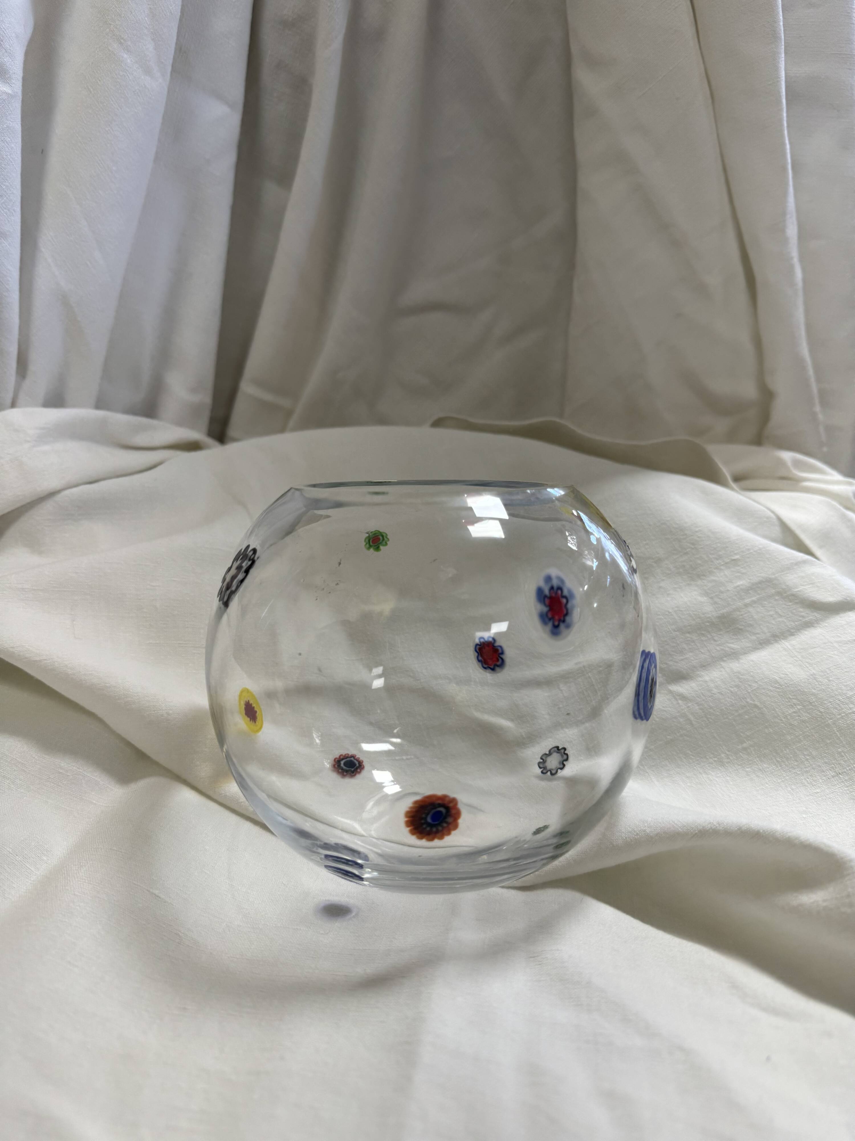 Murano millifiori vase