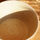 Salad bowl old stoneware bowl