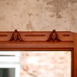 Large art deco mirror 109x135cm