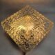 Pair of vintage 70s ceiling or wall lights