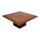 Table basse en bois de zebrano