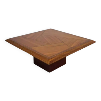 Table basse en bois de zebrano