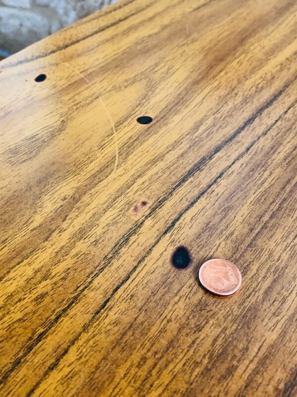 table basse formica de Formwood, années 1970