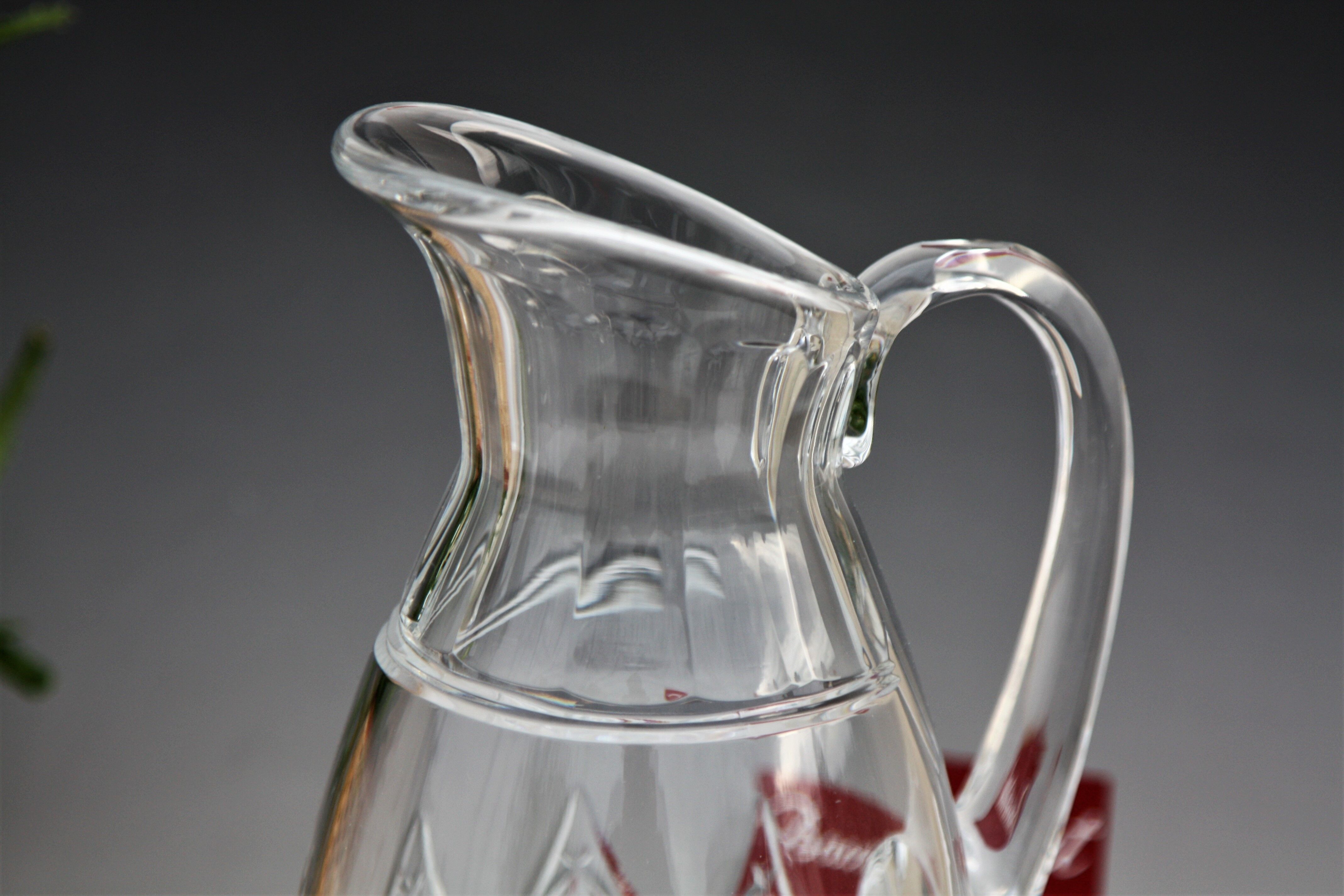 Crystal pitcher Baccarat model Colbert