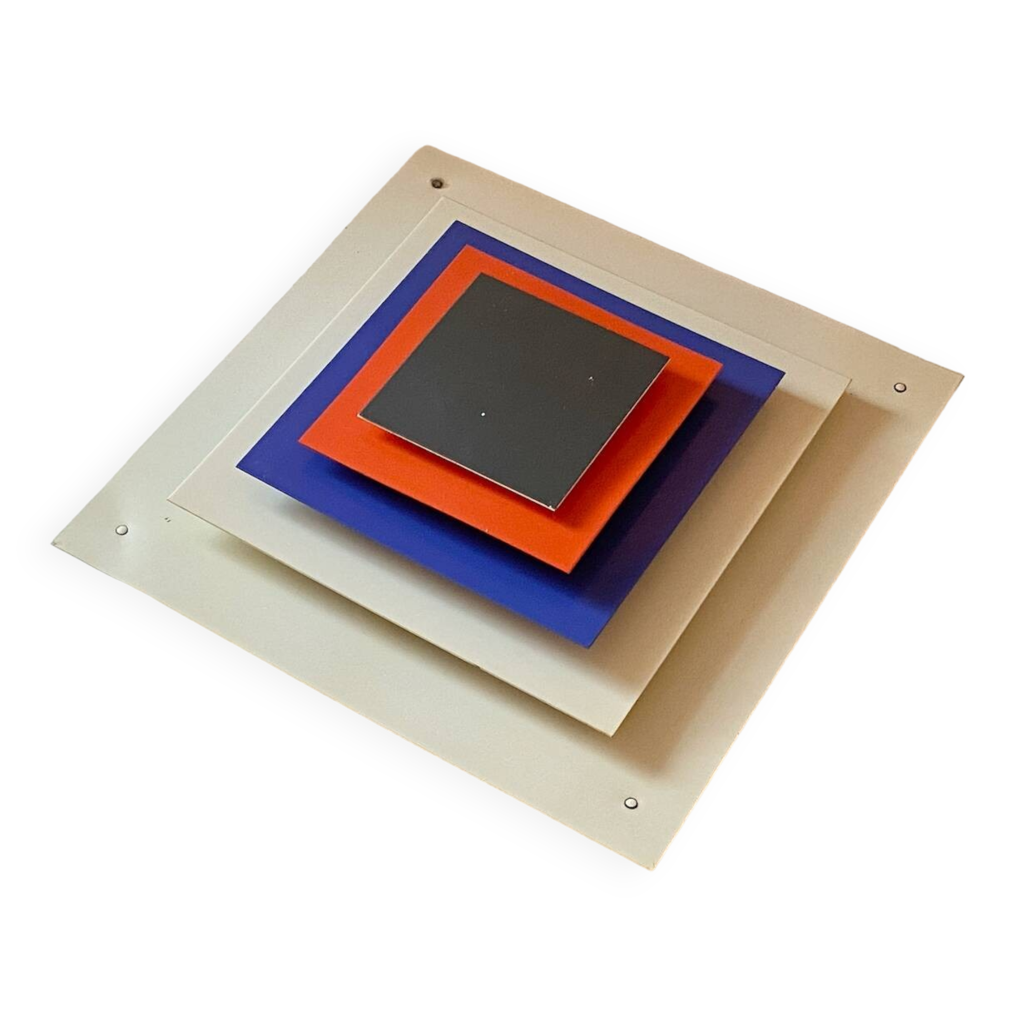 1 of 2 Bent Karlby Kvadrille wall table lamp for Lyfa, Denmark 1960s