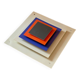 1 of 2 Bent Karlby Kvadrille wall table lamp for Lyfa, Denmark 1960s