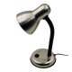 Brushed stainless steel lamp from the 90s