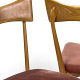 Set of 6 vintage dining chairs by Ico Parisi for Ariberto Colombo, Cantù