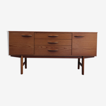 Light teak sideboard from the 60s