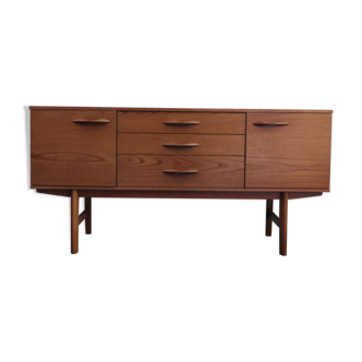 Light teak sideboard from the 60s