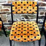 3 vintage space age chairs from the 70s