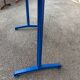 Vintage blue bistro table