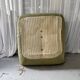Chauffeuse Togo velours vert cotelet par Michel Ducaroy