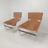 Set of 2 Model F444 Lounge Chairs by Pierre Paulin for Artifort, 1960's