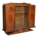 Vitrine italienne en bois du XXe siècle