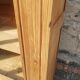 Parisian cabinet glazed raw wood