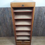 Curtain filing cabinet
