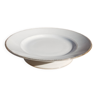 Assiette piédouche Orchies Moulin des Loups et Hamage