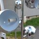 Paire de lampadaires space âge
