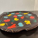Vercor dish floral and abstract decoration