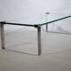 Glass Chrome Coffee Table Draenert 1022 1970s