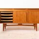 Teak buffet Bruksbo, timeless and modern Scandinavian design from the mid-century.